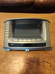 03-07 Lexus LX470 Navigation Radio Display Climate Control 86111-60172. Fixed Price $549.95.