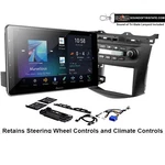 Pioneer DMH-WT7600NEX 9" Receiver & Install Kit Fits 03-07 Honda Accord. Fixed Price $1409.99.