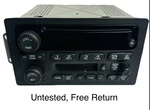 Oem 02-05 Gm/chevrolet Delphi Radio Receiver Am/fm Stereo Cd Player 10359566. Fixed Price $49.99.