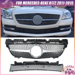 For Mercedes Benz R172 SLK250 SLK300 SLK350 2011-2015 Diamond Front Grille. Fixed Price $155.99.
