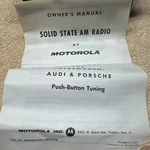 6 Vintage 1980 Volkswagen Porsche Audi Am Push Button Radio Nos #5VW1419. Fixed Price $99.95.