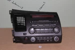 06-11 Honda Civic Si Red Stereo Radio System W/ Climate Control & Hazard FG2 FA5. Fixed Price $125.03.