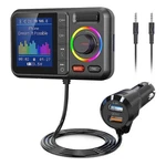 Bluetooth Car Fm Transmitter MP3 Player Hands Free Radio Adapter Kit Usb Charger. Fixed Price $24.55.
