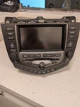 2003-2007 Honda Accord Oem Navigation Gps/entertainment/six Cd/radio Head Unit. Fixed Price $430.00.