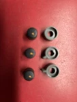 1990 1991 Corvette Bose Cd Cassette Radio Knobs, (3), Gm C41577-2. Fixed Price $32.00.
