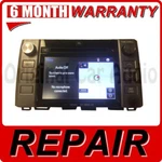 Repair Your 2014 - 2016 Toyota Tundra Oem Navigation Radio Screen Only. Fixed Price $224.00.
