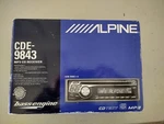 Alpine CDE-9843 CD/MP3 Car Stereo Receiver Bass. Fixed Price $89.97.