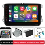 8" Noname RCD330 360 RCD880 Pro Carplay Android Auto Radio For Vw Golf Jetta. Fixed Price $209.99.