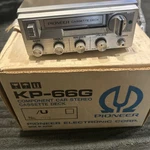 Pioneer Cassette Player KP-66G Japan Vintage Car Stereo. Fixed Price $250.00.