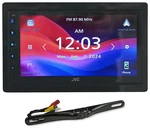 Jvc KW-M595BT 6.8" Monitor Android/carplay Bluetooth Receiver+backup Cam. Fixed Price $299.00.