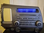 2006-2011 Honda Civic Radio Face Am Fm Cd Aux (tested). Fixed Price $55.04.
