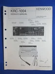 Kenwood KRC-1004 Cassette Service Manual Factory Original The Real Thing. Fixed Price $17.70.