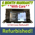 Refurbish 14-19 Toyota Highlander Gracenote Navigation Entune Apps Radio 510390. Fixed Price $625.00.