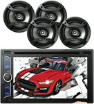 4X Pioneer 6.5" Speakers + Audiotek 6.2" Car Dvd Mirror Link. Fixed Price $179.99.