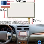 6.1 Inch 4 Pin Touch Screen Digitizer Glass For Toyota Camry Yaris 2011-2020. Fixed Price $31.05.