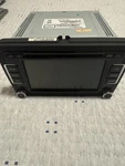 Head Unit Radio Cd Sat 13-14 Vw Jetta Hybrid MK6 Genuine 5C6 035 180. Fixed Price $95.00.