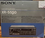 Sony XR-5550 Car Fm/am Radio Cassette W/ Case, Open Box, Unused. Fixed Price $425.00.