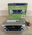 Durabrand WD220 30 Watt Am Fm Auto Stop Cassette Receiver - Not Tested. Fixed Price $15.00.