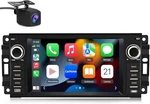 7 Inch Car Radio Jeep Wrangler Jk Compass Patriot Chrysler Dodge Ram Charger Gps. Fixed Price $106.99.