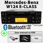 Mercedes W124 Car Stereo Bluetooth Radio Audio Cd MF2910 Oem Genuine E-class. Fixed Price $349.95.