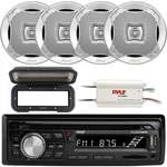 PLCDBT95 Marine Am/fm Bluetooth Stereo, 4X 6.5" 400W Speakers, 4CH Amp. Fixed Price $243.99.