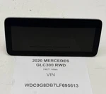 2020-2022 Mercedes GLC300 Dash Info Navigation Display Screen Oem A2539006905. Fixed Price $169.00.