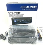 Alpine UTE-73BT Bluetooth Media Player Iphone Android Pandora Am Fm Usb Aux 6-CH. Fixed Price $199.99.