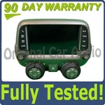 13 - 15 Chevy Camaro Oem Navigation Touch Display Screen Climate Controls. Fixed Price $350.00.