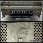 Vintage Late 1950S'S Ford Fomoco Push Button Am Original Radio 12 Volts Parts. Fixed Price $68.97.