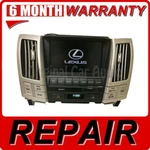 Repair 2006 Lexus RX400H RX330 Oem Navigation Information Display Service. Fixed Price $224.00.