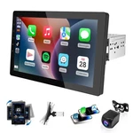 !new! Haudio 10.1" Single Din Stereo Rotatable Carplay Screen 1080P Rear Cam. Fixed Price $79.99.
