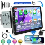 10.1'' Double 2DIN Android 15 Touch Screen Stereo Radio Gps Wifi Carplay+cam. Fixed Price $139.99.
