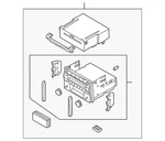 Genuine Mazda Radio Control Unit BL8D-66-AS0. Fixed Price $303.74.
