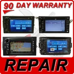 Repair Service Gmc Chevy Gps Navigation Radio Cd Dvd Rom Player Screen Factory. Fixed Price $213.35.