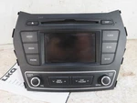 17 18 Hyundai Santa Fe Radio Media Receiver 5" Display Satellite Cd Canada Oem. Fixed Price $190.20.