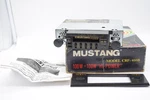 Vintage Mustang CRF-460B Car Stereo Cassette Player 5-BAND Eq Am/fm Auto Reverse. Fixed Price $74.95.