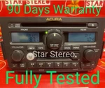 Acura Mdx 2001-2004 Cd Cassette Dvd Bose Radio. Oem 39100-S3V-A600 1XF0 AC101U. Fixed Price $89.25.