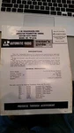 1967-58 Volkswagen 1300 Automatic Radio Model VP-6228 Owners Guide & Schematic. Fixed Price $9.95.