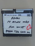 2014 Acura Mdx Chassis Brain Box 39820-TZ6-C010-M1 Xm Satellite Radio Control. Fixed Price $75.05.