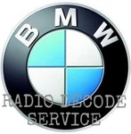 Retrieval Unlock Service For Bmw Radio Stereo Head Unit Cd Player Decode. Fixed Price $40.00.