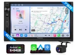 Eonon UX6S 7" Qled Android 13 6+64GB Double Din Stereo Carplay Gps Dsp Radio. Fixed Price $240.49.