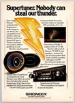 1980 Print Ad Pioneer Supertuner Car Stereo KP-5500: Nobody Steal Our Thunder. Fixed Price $9.95.