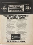 1979 Pioneer Car Stereo Radio KE-2000 Super Tuner Print. Fixed Price $13.99.