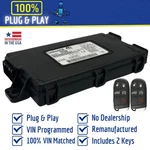 2013 Dodge Charger Rf Hub Receiver Module Win Programmed 68172581AC. Fixed Price $449.00.