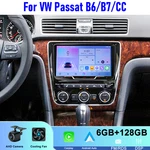 9" 6+128GB For Vw Passat B6/B7/CC Radio Carplay ANDROID15 2DIN Head Unit. Fixed Price $157.70.