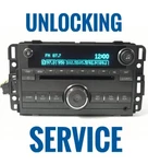 Gm Cd Players Unlocking Service Chevy ,buick ,cadillac Radios "U081". Fixed Price $35.58.