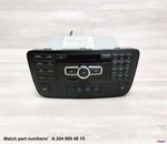 2015 Mercedes GLK250 GLK350 X204 Gps Navigation Cd-player Fm Radio A2049004815. Fixed Price $329.89.