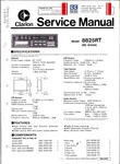 Clarion Model 8825RT (PE-9134A) Original Service Manual. Fixed Price $20.00.