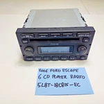 05-07 Ford Escape Mercury Mariner Am/fm 6 Cd Player Radio 5L8T-18C815-EC Oem. Fixed Price $97.54.