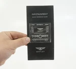 06-12 Bentley Continental Flying Spur Quick Reference Guide For Radio. Fixed Price $39.87.